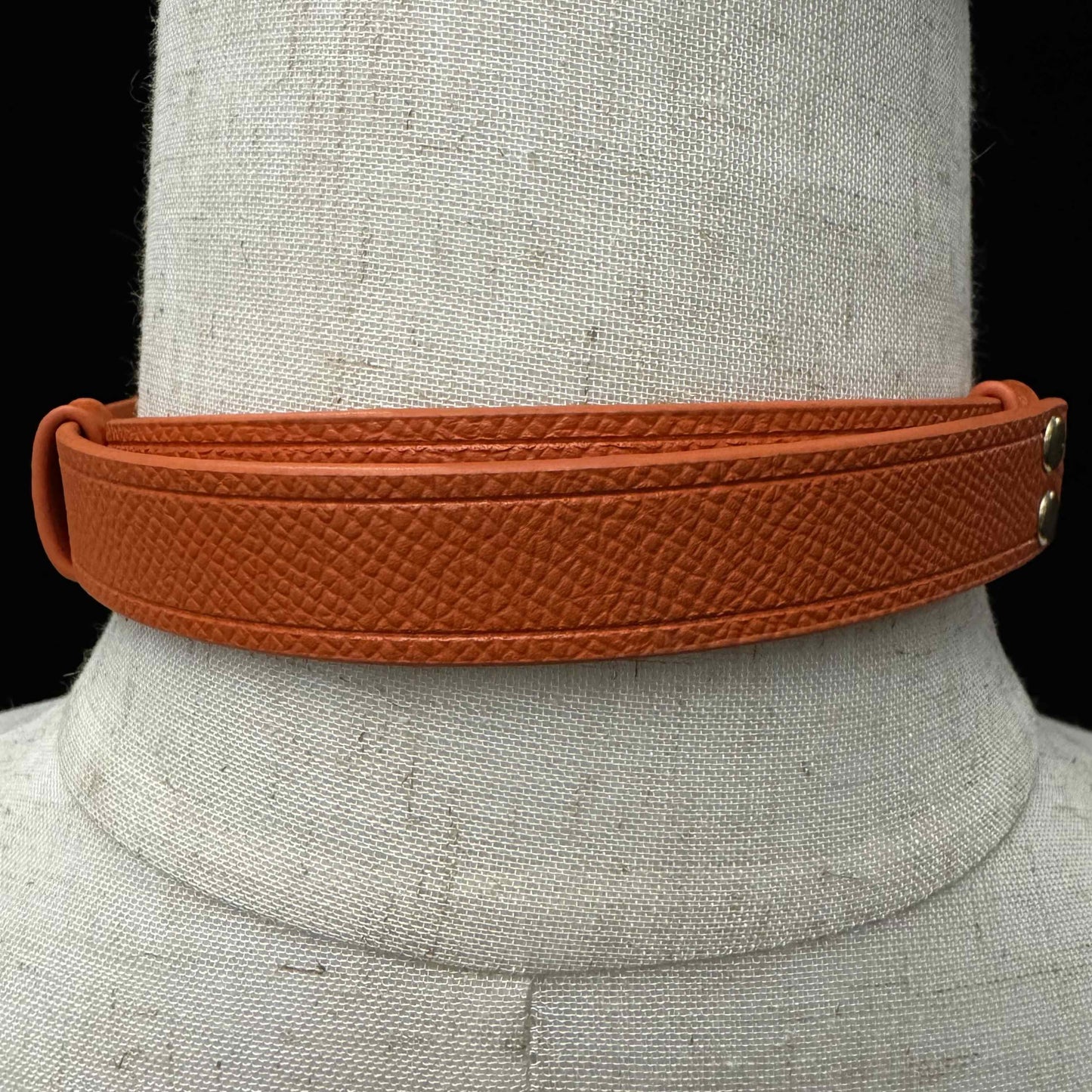 Handmade Genuine Leather Collar-Hermes