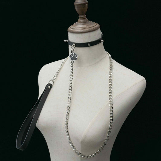 Handmade Genuine Leather Collar-Paw Commander