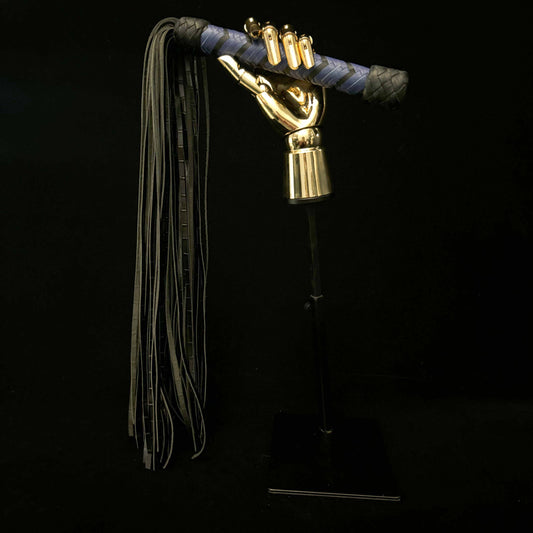 Nebula Strike-Kangaroo & Bull leather flogger