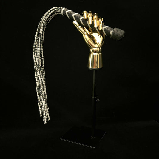Moon Shadow- Kangaroo leather flogger